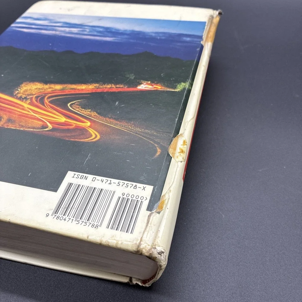 Fundamentals of Physics David Halliday Hardcover Textbook Acceptable Condition